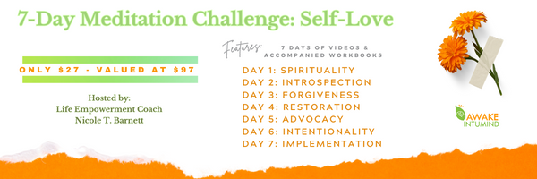 7 day meditation challenge promo pic